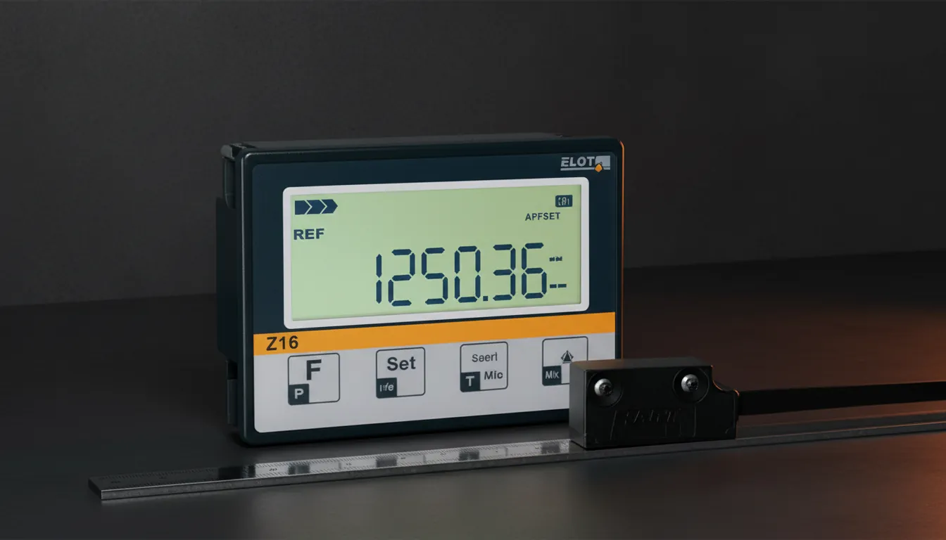 ELGO IZ16E: Integrated Position Measurement and Display Solution